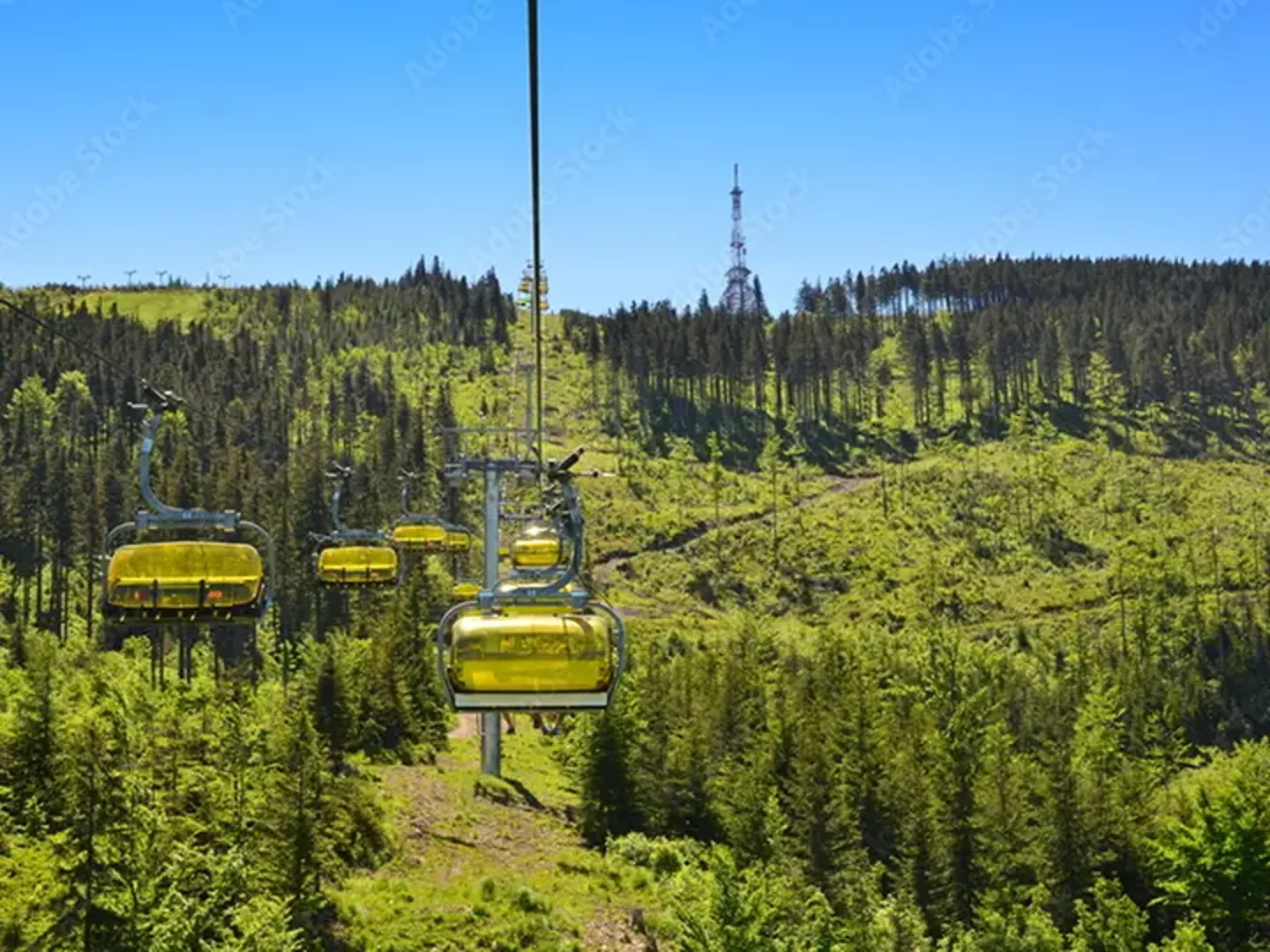 Kolej Gondolowa i Kanapa na Skrzyczne